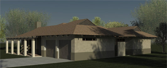 3 Bedroom Bali House Plan – B180AN