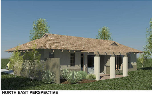 2 Bedroom Bali House Plan – B89AS