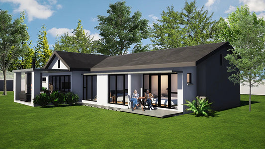 3 BEDROOM CONTEMPORARY HOUSE PLAN – CN180AE