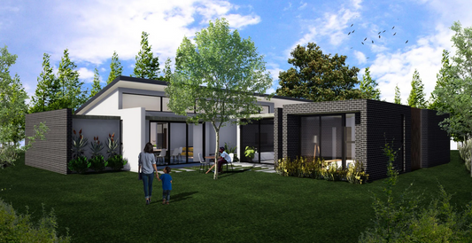 4 BEDROOM CONTEMPORARY HOUSE PLAN – CN304AW