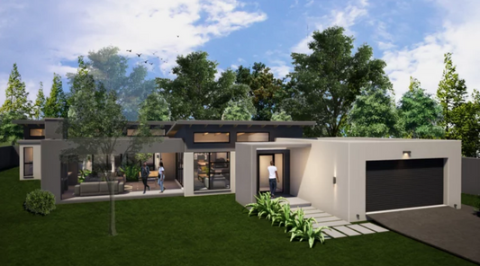 4 BEDROOM CONTEMPORARY HOUSE PLAN – CN298AN