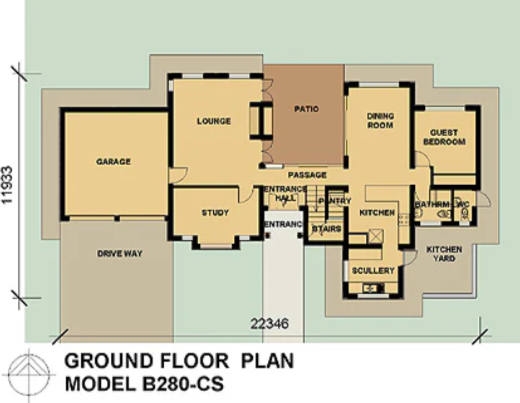 4 BEDROOM BALI HOUSE PLAN – B280CS