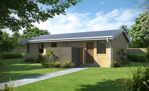 2 BEDROOM TRADITIONAL HOUSE PLAN – TR76AS