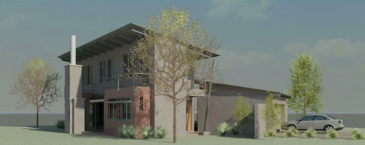 2 BEDROOM CONTEMPORARY HOUSE PLAN – CN209AW