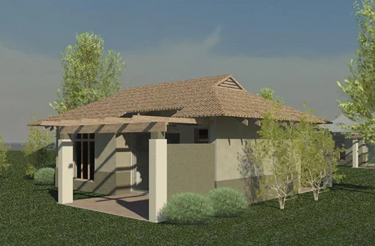 1 BEDROOM BALI HOUSE PLAN – B50AS