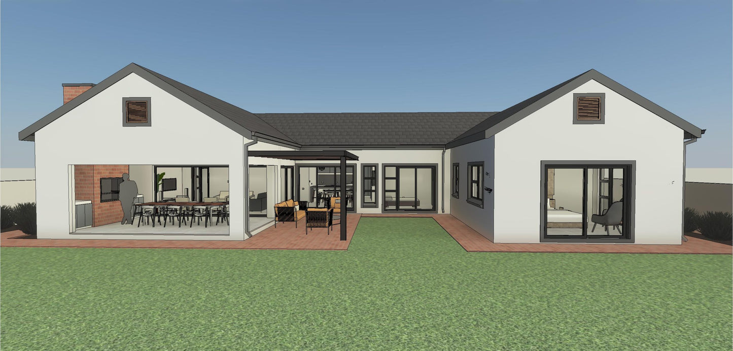 4 Bedroom Traditional House Plan – TR251AS-RS