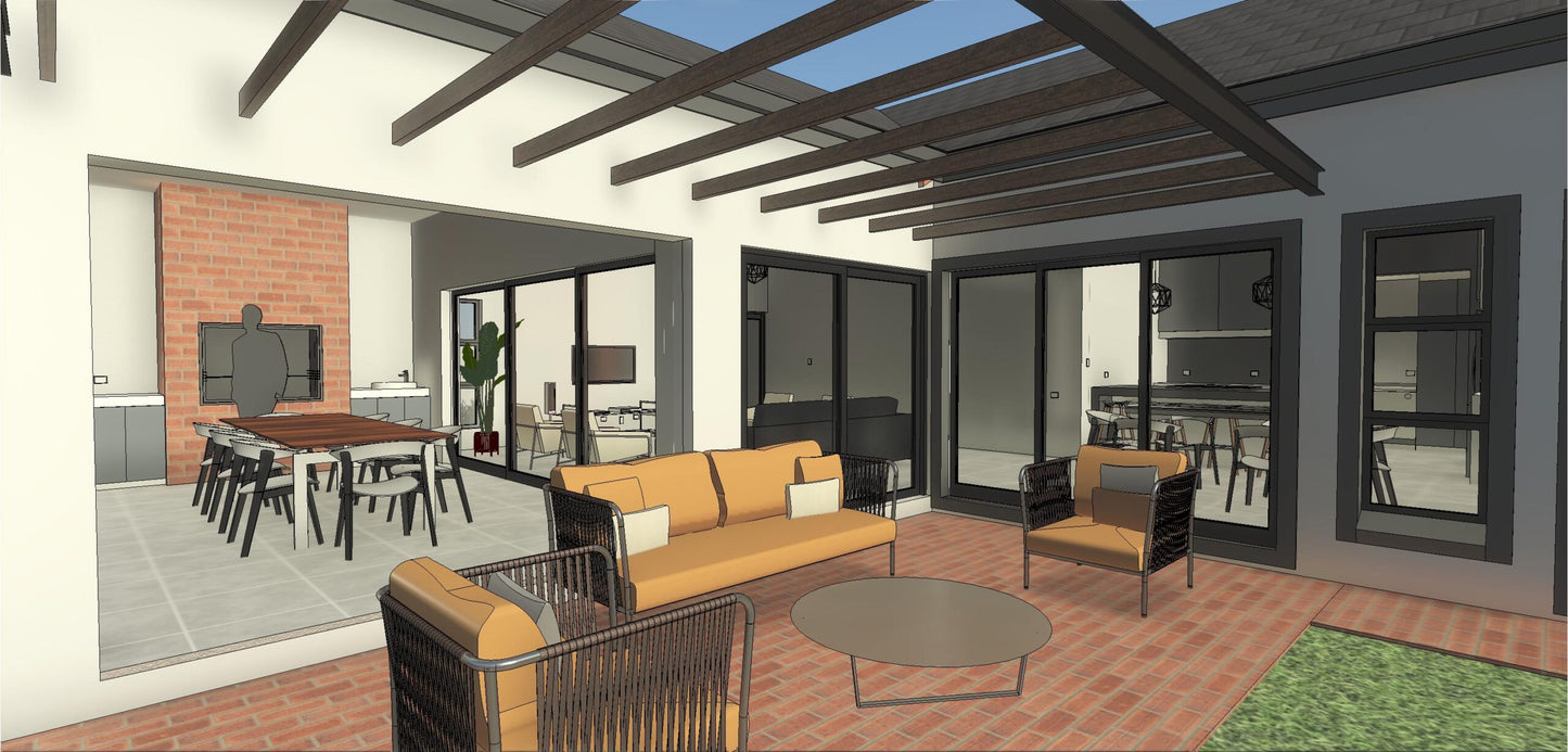 4 Bedroom Traditional House Plan – TR251AS-RS