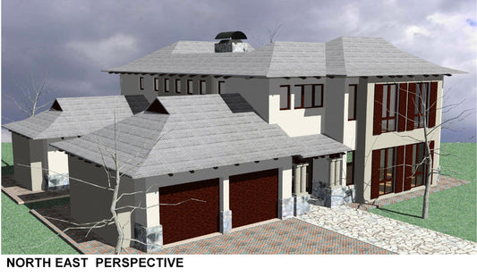4 Bedroom Bali House Plan – B308AN