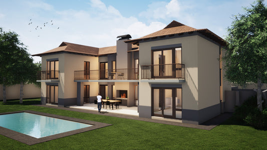 4 Bedroom Bali House Plan – B347AE