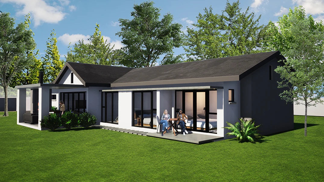 3 BEDROOM CONTEMPORARY HOUSE PLAN – CN180AE