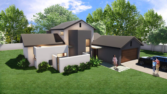 3 BEDROOM CONTEMPORARY HOUSE PLAN – CN230AS