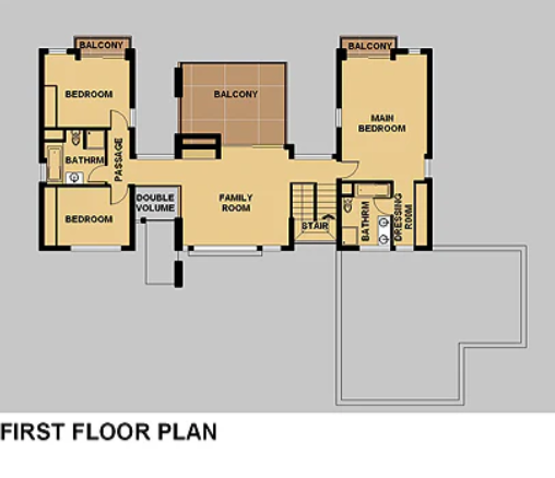 4 BEDROOM MODERN HOUSE PLAN – M343AW