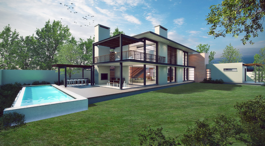 4 BEDROOM CONTEMPORARY HOUSE PLAN – CN444AW