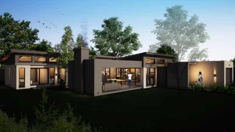 4 BEDROOM CONTEMPORARY HOUSE PLAN – CN298AN