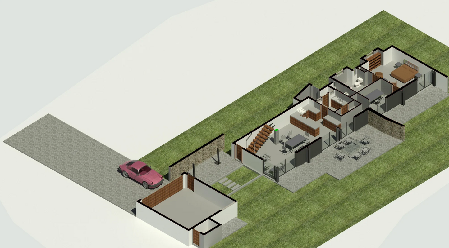 4 BEDROOM CONTEMPORARY HOUSE PLAN – CN285AS
