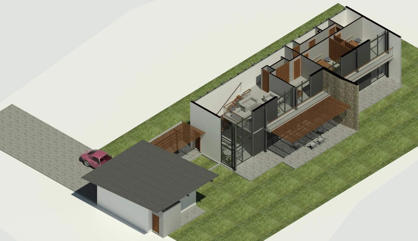 4 BEDROOM CONTEMPORARY HOUSE PLAN – CN285AS