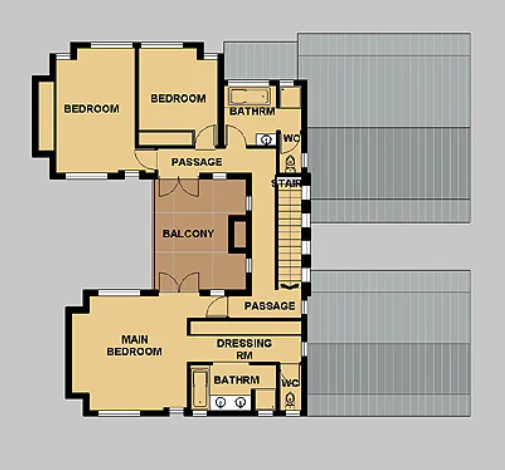 4 Bedroom Bali House Plan – B312AN