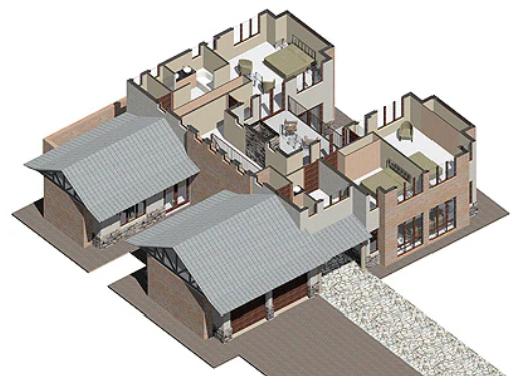 4 Bedroom Bali House Plan – B312AN