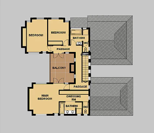 4 Bedroom Bali House Plan – B308AN