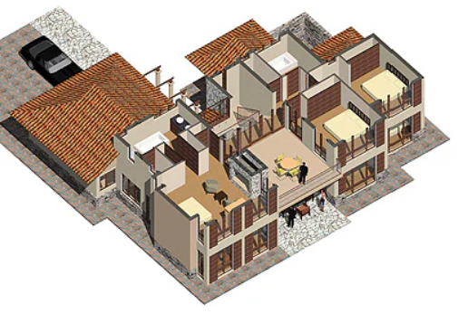 4 BEDROOM BALI HOUSE PLAN – B289AS