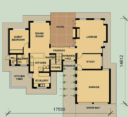 4 BEDROOM BALI HOUSE PLAN – B289AS