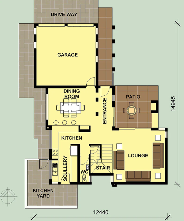 4 BEDROOM BALI HOUSE PLAN – B210BN