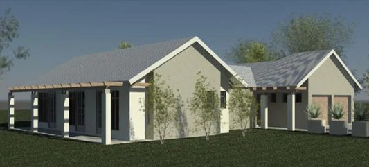 3 BEDROOM TRADITIONAL HOUSE PLAN – TR183AW