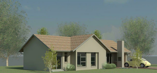 3 BEDROOM TRADITIONAL HOUSE PLAN – TR100AN
