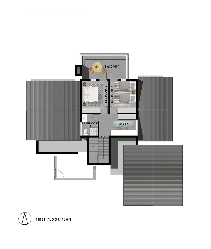 3 BEDROOM CONTEMPORARY HOUSE PLAN – CN230AS