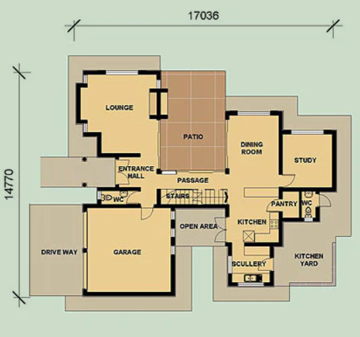 3 BEDROOM BALI HOUSE PLAN – B266AW