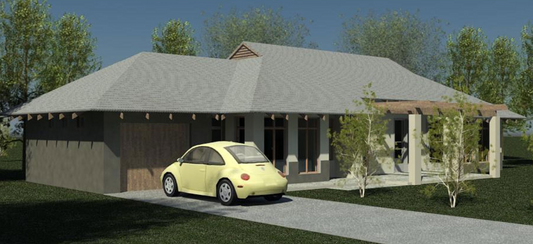 3 Bedroom Bali House Plan – B141AN
