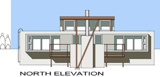 2 BEDROOM CONTEMPORARY HOUSE PLAN – CN129AS