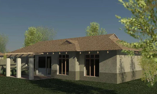 2 Bedroom Bali House Plan – B89AS