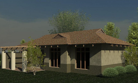 2 BEDROOM BALI HOUSE PLAN – B65AS